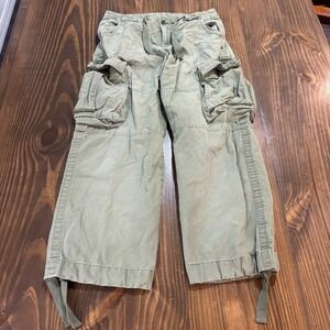 🧗 No Boundaries Cargo Jogger Pants Men's 36 Olive Hike‎ Outdoor 🏕️
